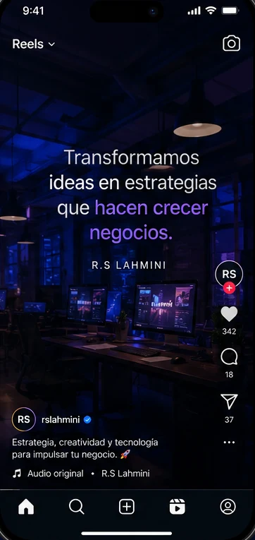 Reel de vídeo corto de R.S Lahmini